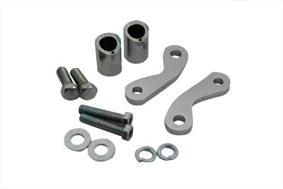 Chrome 5-1/2 Front Turn Signal Mount Set