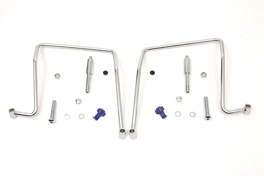 Chrome Saddlebag Support Kit