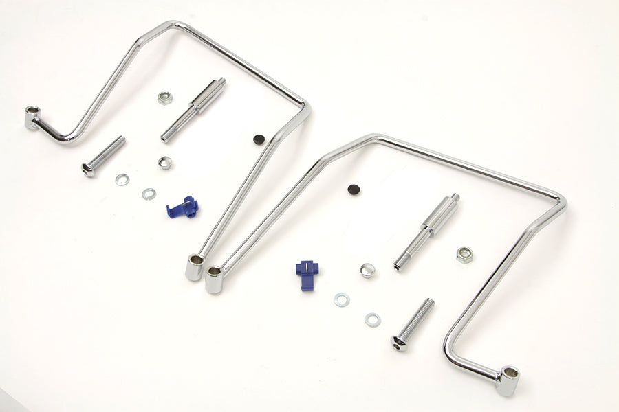 Chrome Saddlebag Support Kit