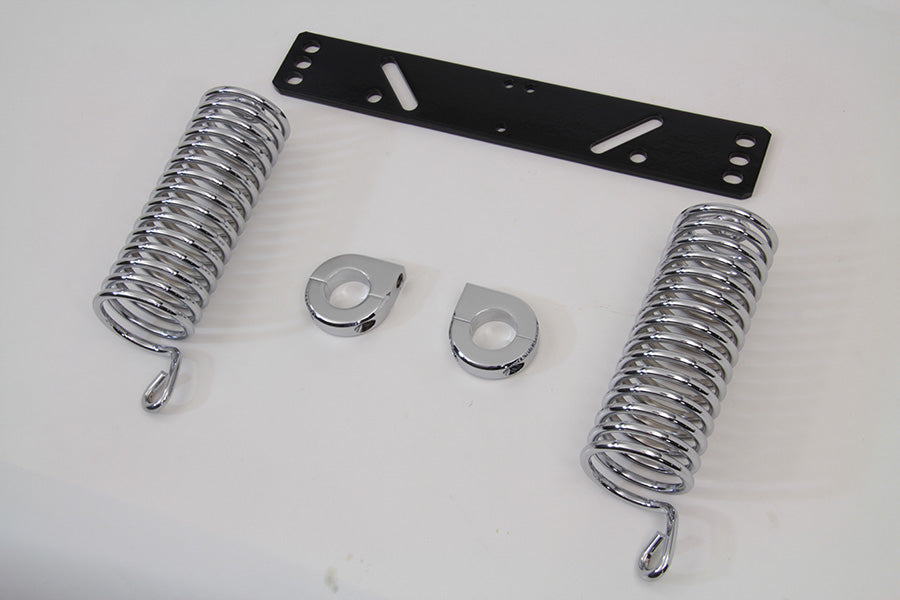 Chrome Auxiliary Solo Seat Spring Kit
