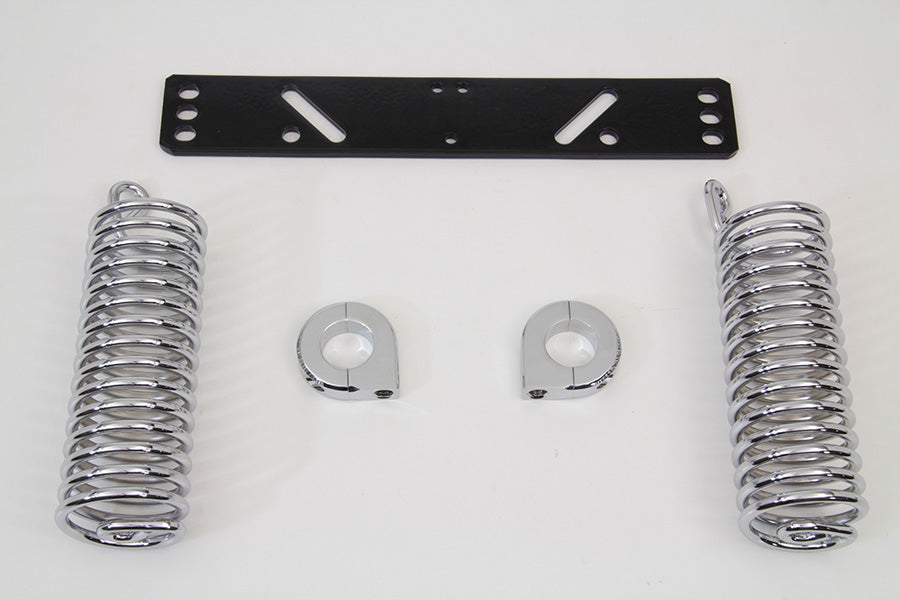 Chrome Auxiliary Solo Seat Spring Kit