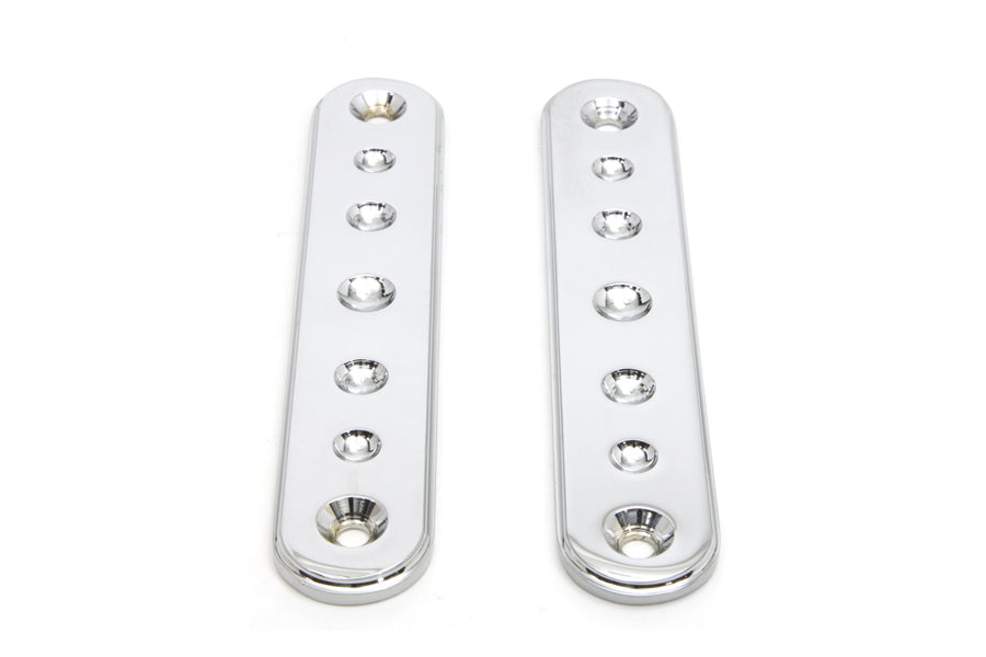 Chrome Spotlamp Eliminator Bracket Set