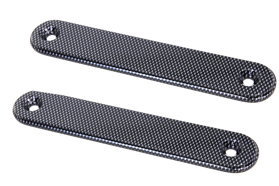 Carbon Fiber Spotlamp Eliminator Bracket Set