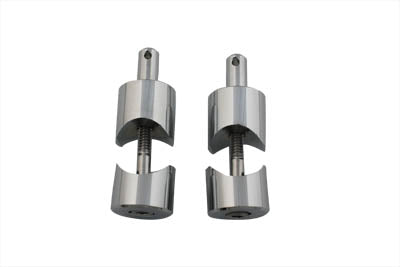 Chrome Solo Seat Spring Stanchions