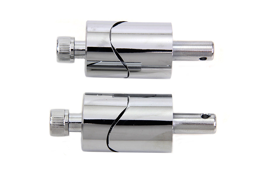 Chrome Solo Seat Spring Stanchions