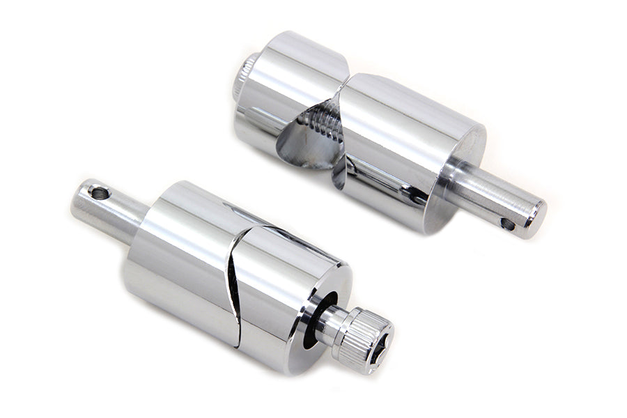 Chrome Solo Seat Spring Stanchions