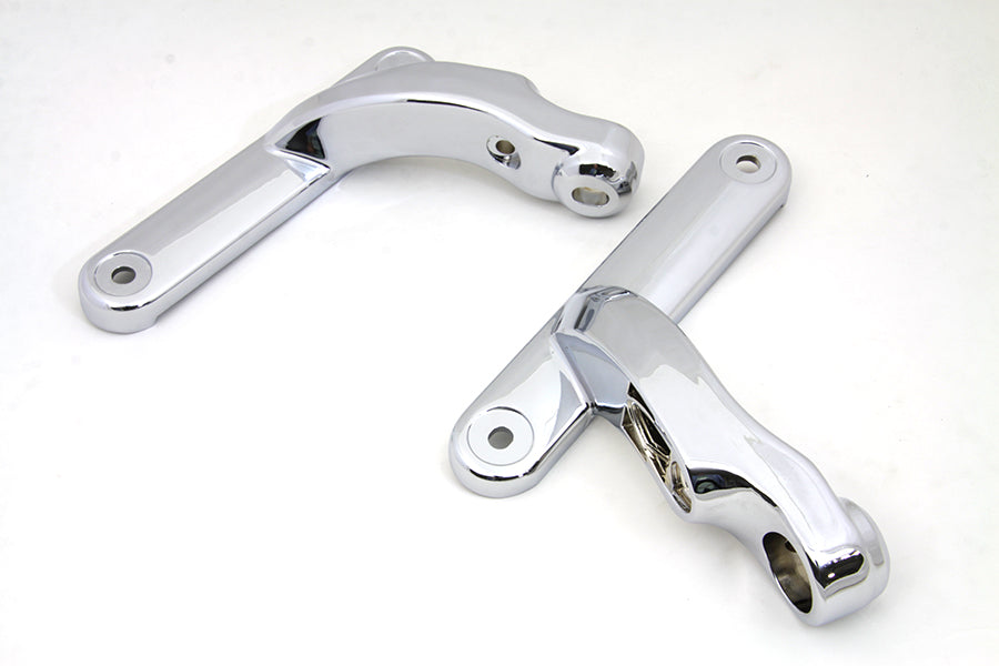 Chrome Spotlamp Bracket Set