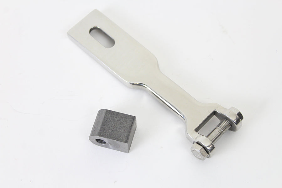 Polished Stainless Steel Solo Seat Nose Pivot Kit