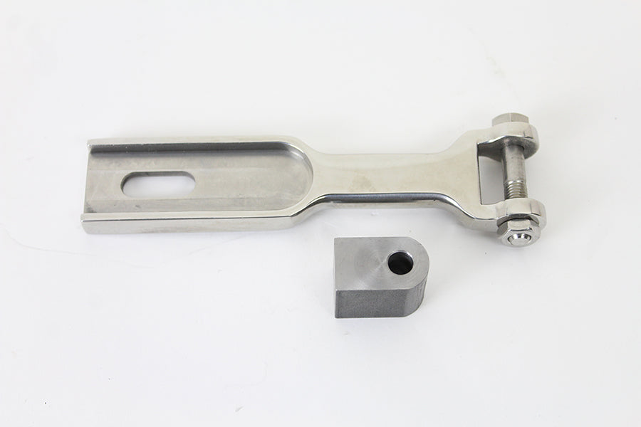 Polished Stainless Steel Solo Seat Nose Pivot Kit