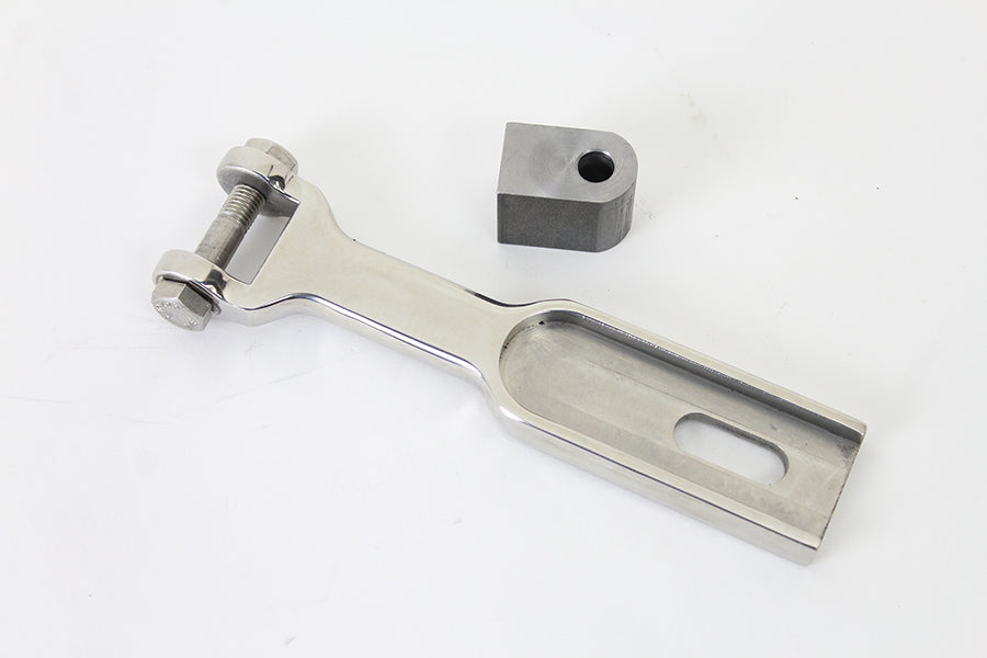 Polished Stainless Steel Solo Seat Nose Pivot Kit