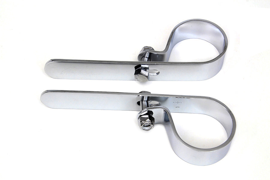Chrome 1-3/4 Exhaust P Clamp Set
