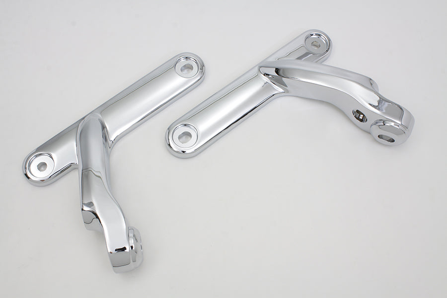 Chrome Spotlamp Bracket Set