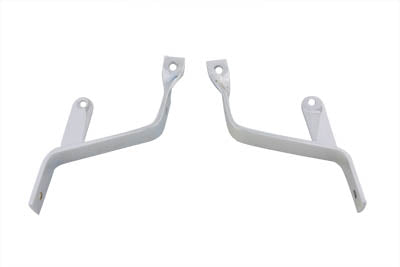 Bullet Style Tail Lamp Bracket Set Chrome