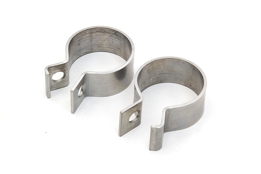 Stainless Steel 1-7/8 Muffler End Clamp Set