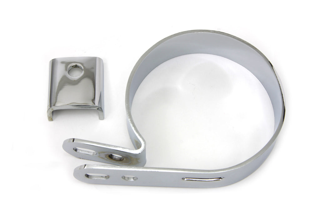 Chrome 3-1/4 Replica Muffler Clamp