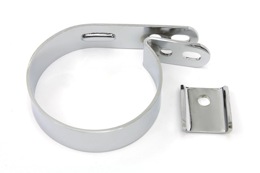 Chrome 3-1/4 Replica Muffler Clamp