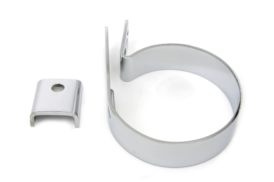 Chrome 3-1/4 Replica Muffler Clamp