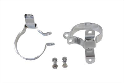 3-1/4 Muffler Body Clamp Set Chrome