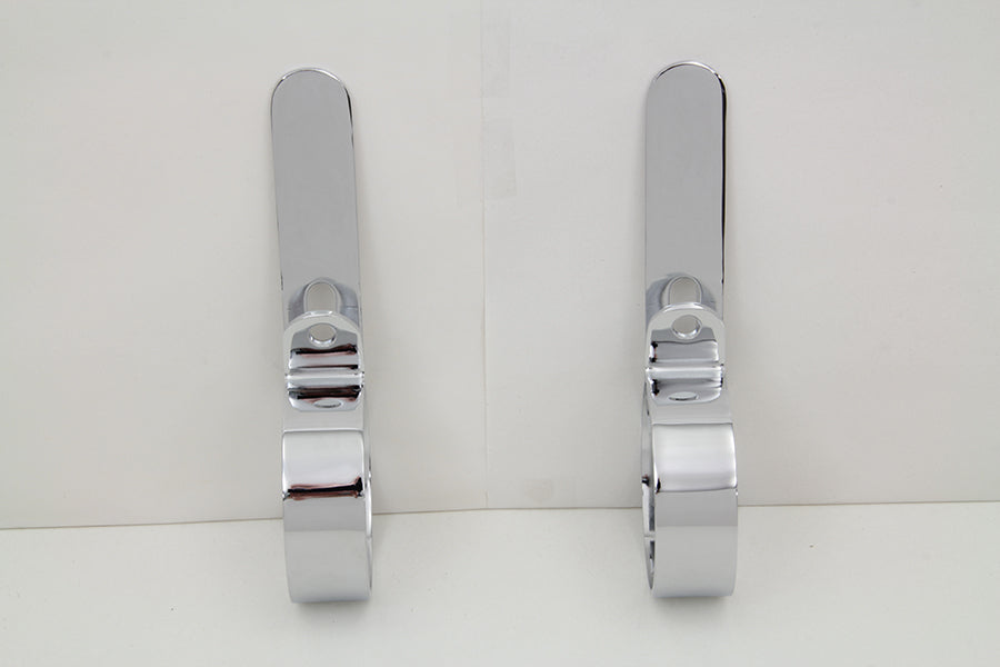 Chrome 2-1/2 Exhaust Hanger Clamp Set