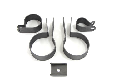 Parkerized Exhaust Clamp Kit