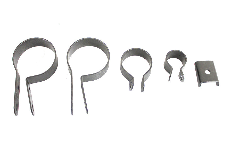 Parkerized Exhaust Clamp Kit