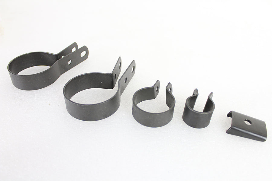 Parkerized Exhaust Clamp Kit