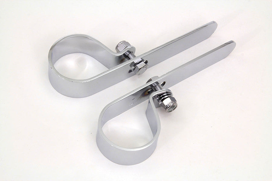 Chrome 1-3/4 Exhaust P Clamp Set
