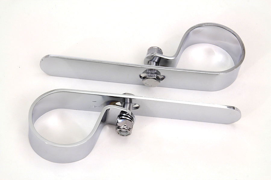 Chrome 1-3/4 Exhaust P Clamp Set