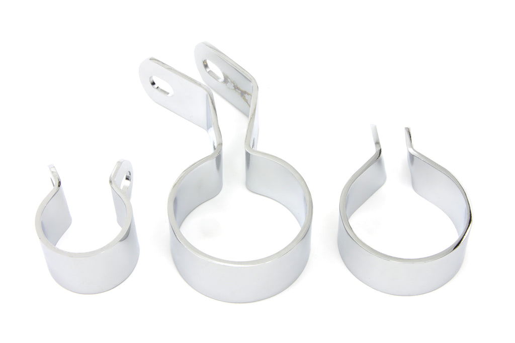 Chrome Exhaust Clamp Kit