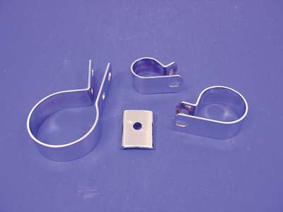 Chrome Exhaust Clamp Kit