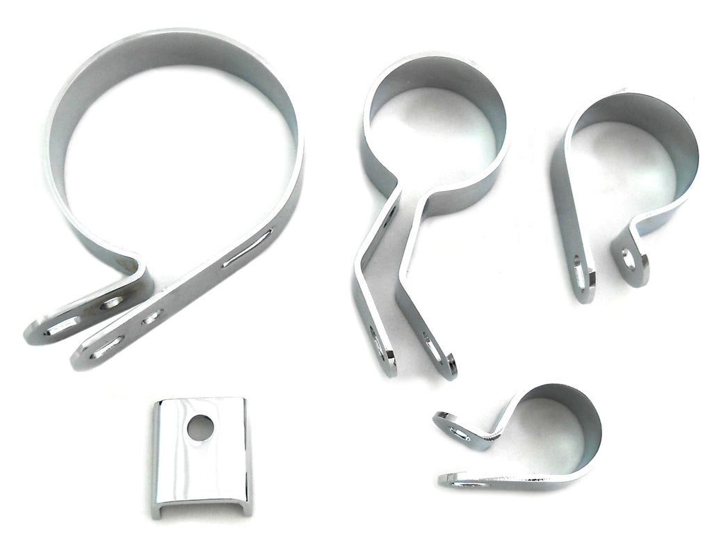 Chrome Exhaust Clamp Kit