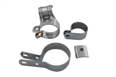 Chrome Exhaust Clamp Kit