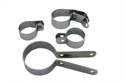 Chrome Exhaust Clamp Kit
