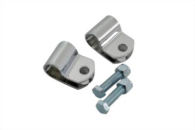Chrome Turn Signal Clamps