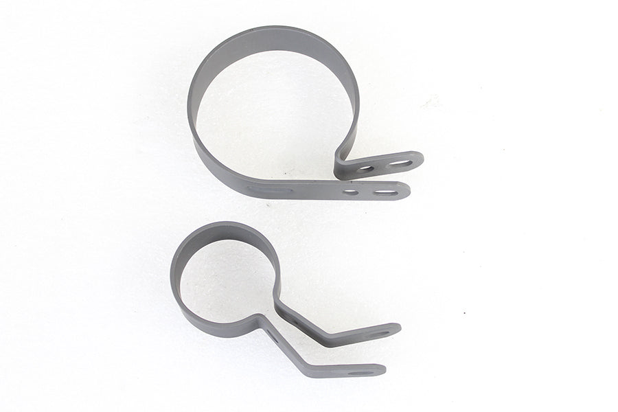 Parkerized Muffler Clamp Set