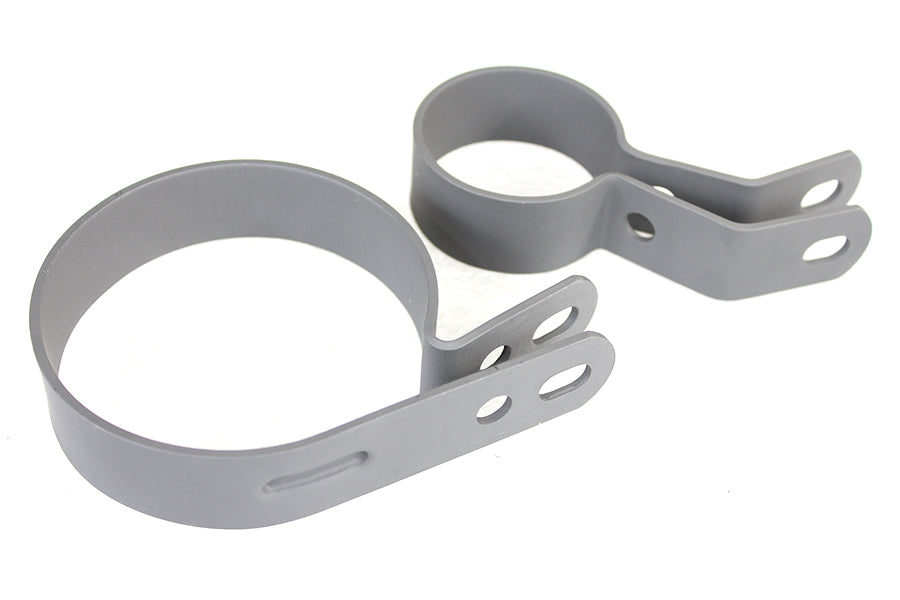 Parkerized Muffler Clamp Set