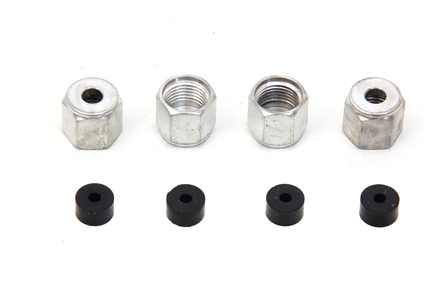 Rocker Arm Cover Oil Line Fitting Nuts and Seals Kit
