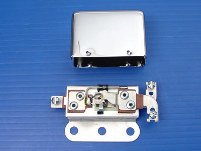 Solid State 6 Volt Relay with Smooth Chrome Cover
