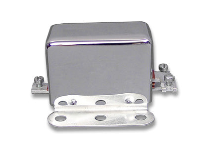Solid State 6 Volt Relay with Smooth Chrome Cover