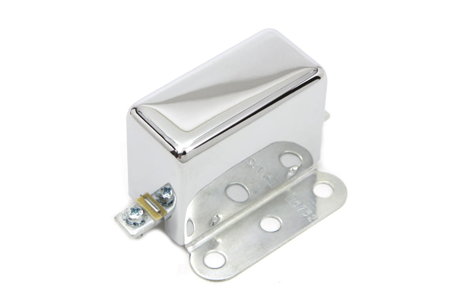 Chrome Look-A-Like 6 Volt 3-Brush Relay