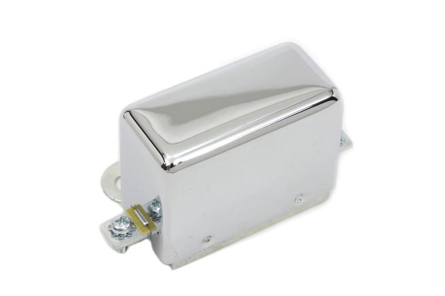 Chrome Look-A-Like 6 Volt 3-Brush Relay