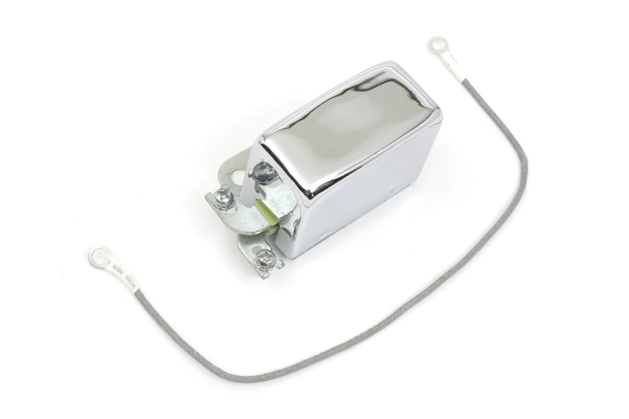 Chrome Look-A-Like 12 Volt 2-Brush Relay