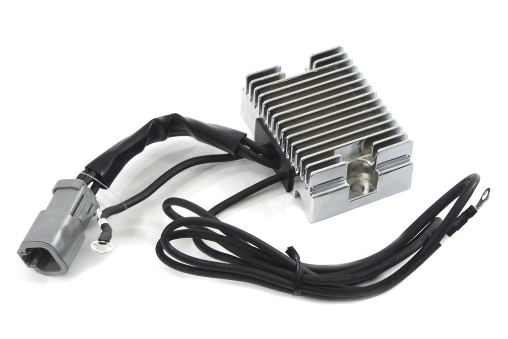 Regulator 38 Amp Chrome with Oval Plug
