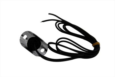 Chrome Two Wire Horn Switch Button