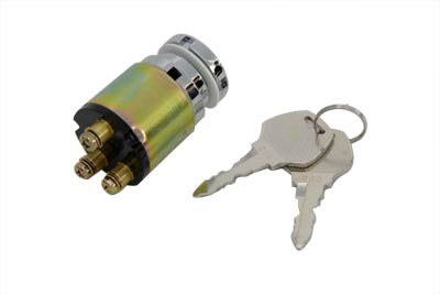 Chrome Ignition Key Switch