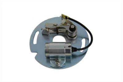 Ignition Points Breaker Base Plate Assembly