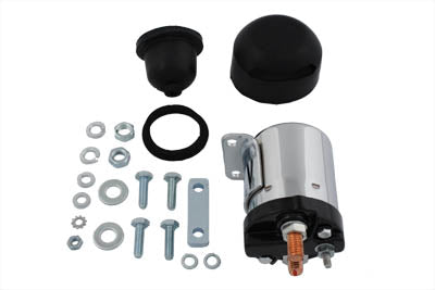 Chrome Starter Solenoid Kit