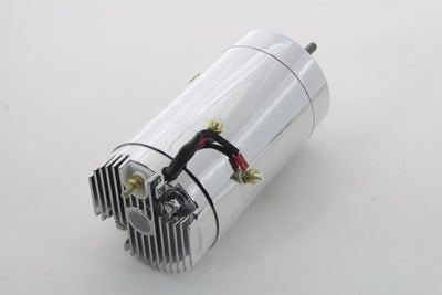 Chrome 12 Volt 2-Brush Generator with Low Output