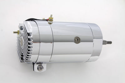 Chrome 12 Volt 2-Brush Generator with Low Output