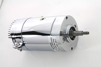 Chrome 12 Volt 2-Brush Generator with Low Output